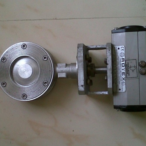 Actuator butterfly valve